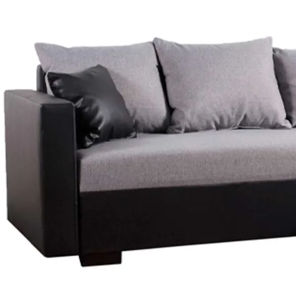 Canapea de colț Platan Karol 02 (5475563) Jacquard/ Black photo 2