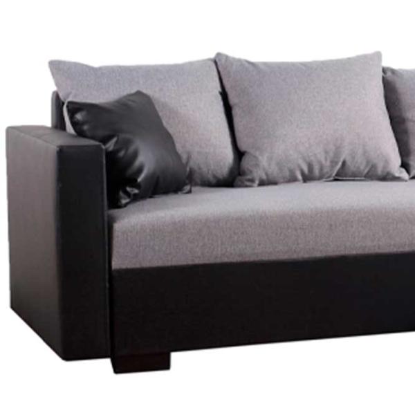 Canapea de colț Platan Karol 02 (5475563) Jacquard/ Black photo 2