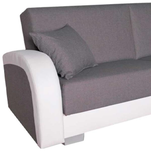 Canapea Platan Magda 96 (5475577) Piele artificială / White photo 2