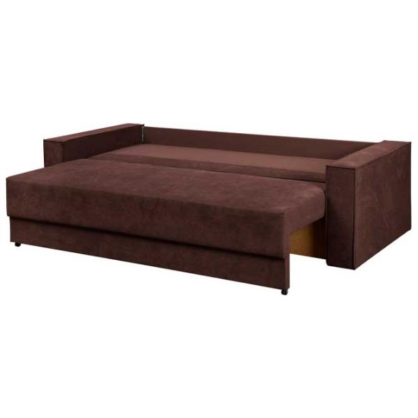 Canapea Modern Lotos Royal (5701234) Velur/ Ciocolatiu photo 2