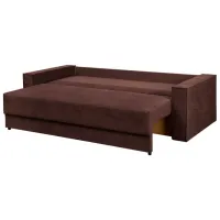 Canapea Modern Lotos Royal (5701234) Velur/ Ciocolatiu photo 2