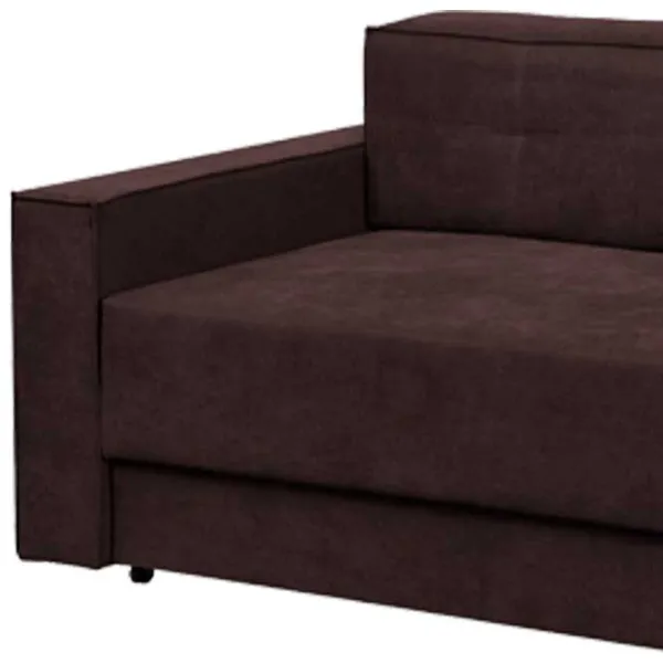 Canapea Modern Lotos Royal (5701234) Velur/ Ciocolatiu photo 4