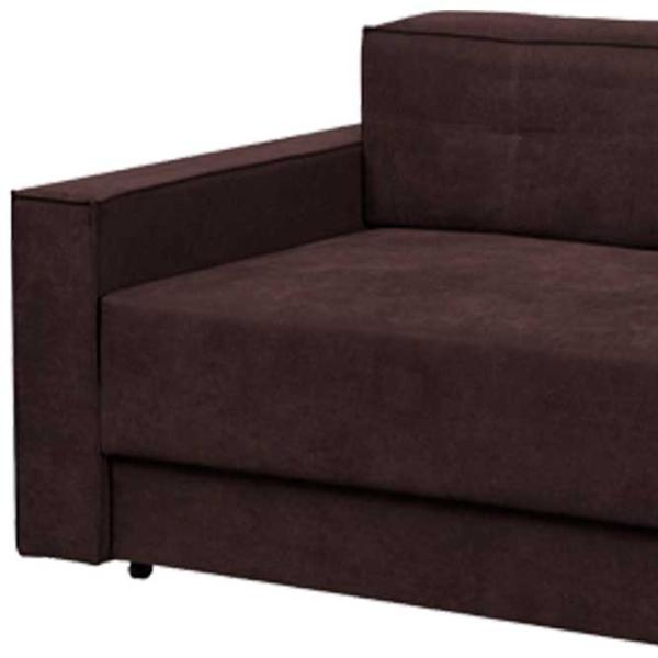 Canapea Modern Lotos Royal (5701234) Velur/ Ciocolatiu photo 4