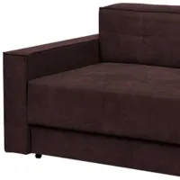 Canapea Modern Lotos Royal (5701234) Velur/ Ciocolatiu photo 4