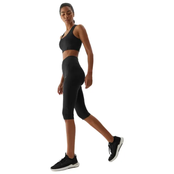 Colanți sport Pentru femei 4F 4FAW23TFTIF152 S/ Black photo 3
