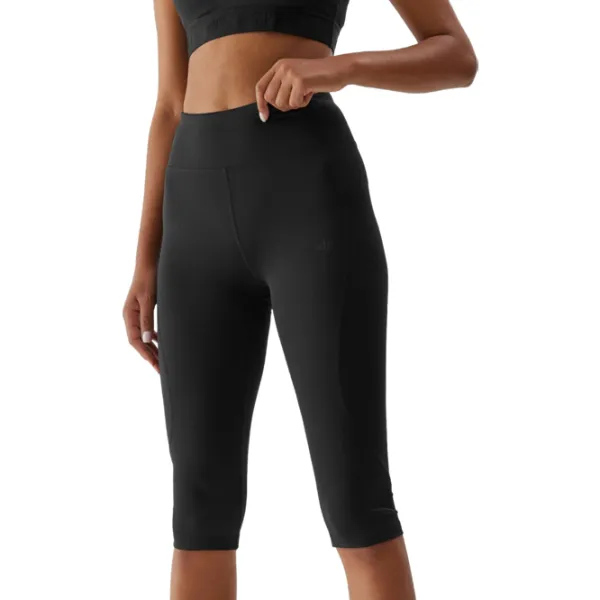 Colanți sport Pentru femei 4F 4FAW23TFTIF152 S/ Black photo 4