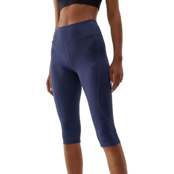 Тайтсы Для женщин 4F 4FAW23TFTIF152 L/ Navy Blue photo 3