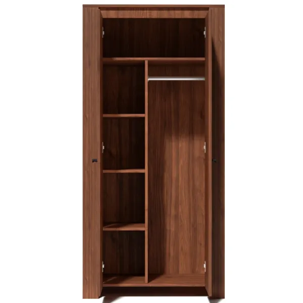 Шкаф Линейный Fabrik Home Belfort 95 x 50.6см x 197 / ЛДСП / Орех каменный photo 3 Шкаф Линейный Fabrik Home Belfort 95 x 50.6см x 197 / ЛДСП / Орех каменный photo 3