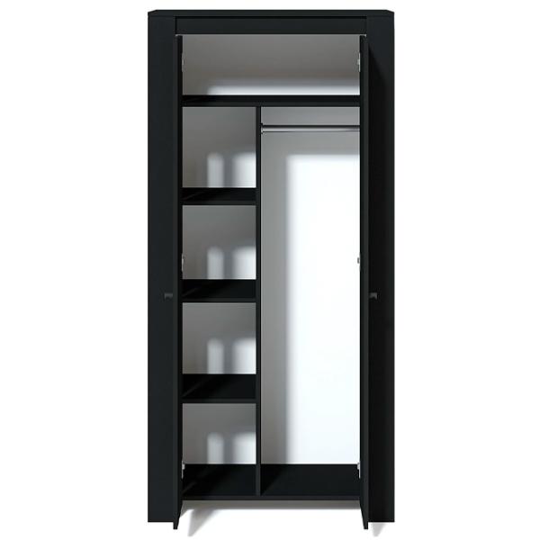 Шкаф Линейный Fabrik Home Belfort 95 x 50.6см x 197 / ЛДСП / Черный Ясень photo 3