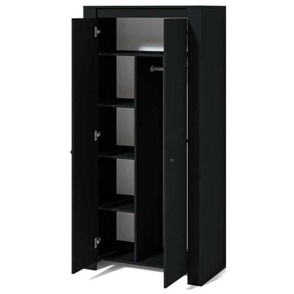 Шкаф Линейный Fabrik Home Belfort 95 x 50.6см x 197 / ЛДСП / Черный Ясень photo 4