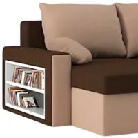 Canapea de colț Magnifico Drive Foam Mikro 20/ 05 (5702267) Velur/ Brown photo 4