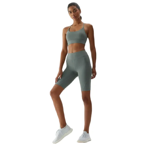 Тайтсы Для женщин 4F 4FAW23TFSHF300 S/ Оливковый хаки photo 5