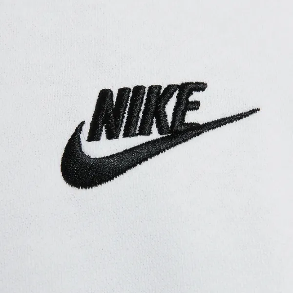 Hanorac pentru bărbați Nike Nsw Club Fz Bb Drept/ White photo 5