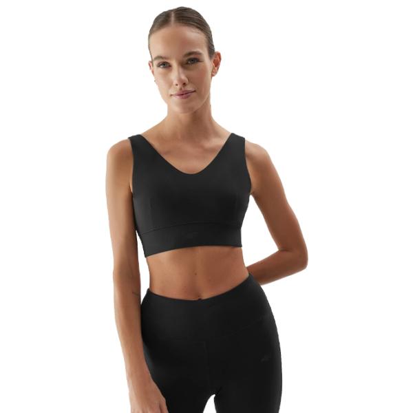 Bustieră pentru femei 4F 4FAW23USBAF080 Black photo 3 Bustieră pentru femei 4F 4FAW23USBAF080 Black photo 3