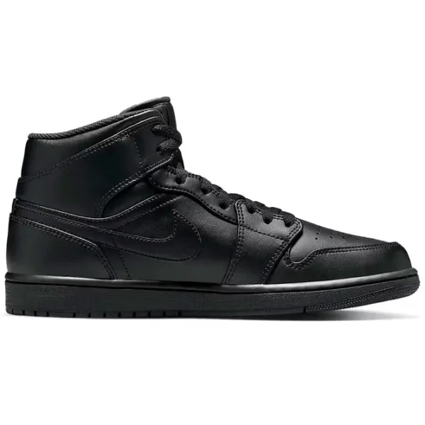 Ghete pentru bărbați Nike Jordan Mid1 Sneaker 40 / Black photo 3 Ghete pentru bărbați Nike Jordan Mid1 Sneaker 40 / Black photo 3
