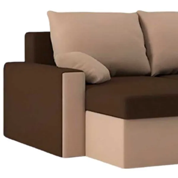 Canapea de colț Magnifico Zeus Foam Mikro 20/ 05 (5702263) Velur/ Brown photo 3 Canapea de colț Magnifico Zeus Foam Mikro 20/ 05 (5702263) Velur/ Brown photo 3