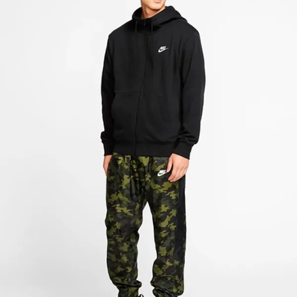 Толстовка для мужчин Nike Sportswear Club Full-Zip Прямой/ Черный photo 3