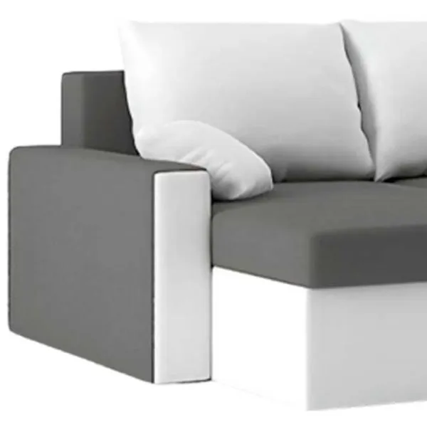 Canapea de colț Magnifico Zeus Foam Mikro 27/ 31 (5702277) Velur/ Gray photo 2
