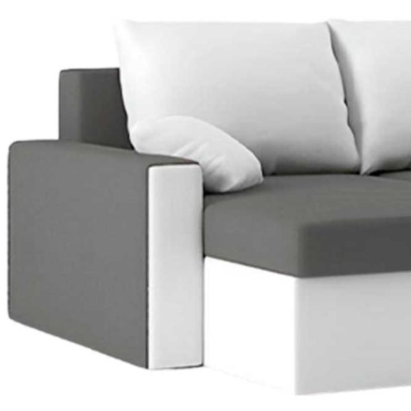 Canapea de colț Magnifico Zeus Foam Mikro 27/ 31 (5702277) Velur/ Gray photo 2