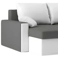 Canapea de colț Magnifico Zeus Foam Mikro 27/ 31 (5702277) Velur/ Gray photo 2