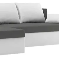 Canapea de colț Magnifico Zeus Foam Mikro 27/ 31 (5702277) Velur/ Gray photo 3