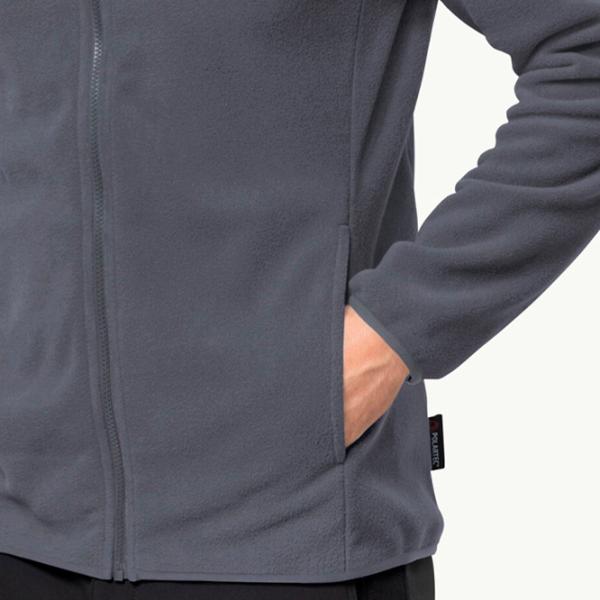 Толстовка для мужчин Jack Wolfskin Beilstein Fz M Прямой/ Серый photo 5