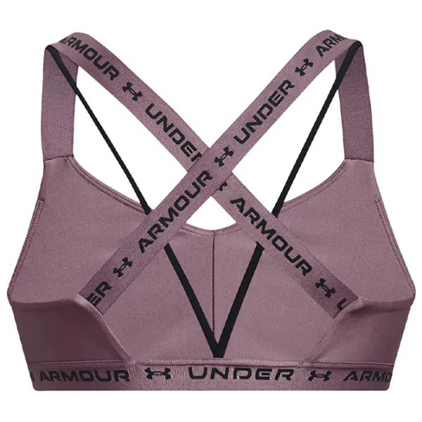 Топ для женщин Under Armour Crossback Low-PPL Пурпурный photo 2