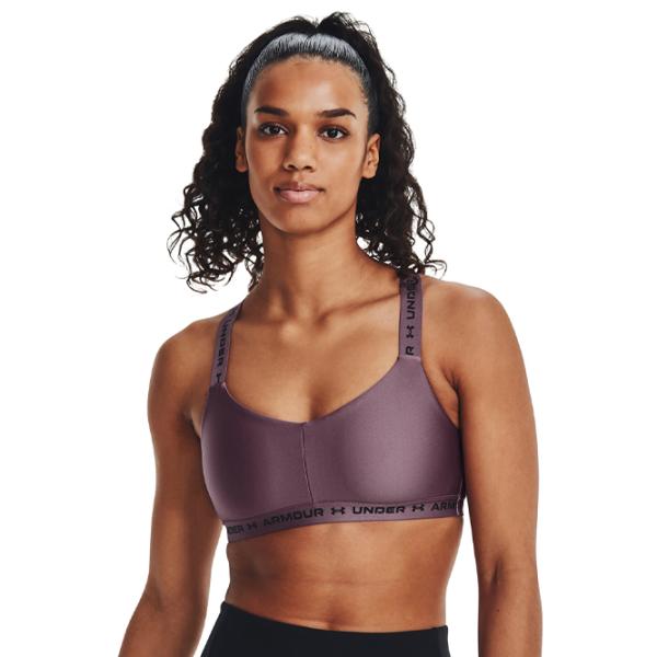 Топ для женщин Under Armour Crossback Low-PPL Пурпурный photo 3