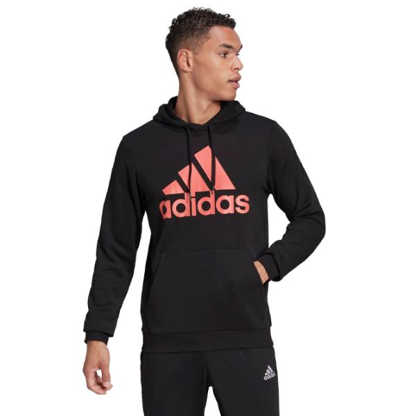 Толстовка для мужчин Adidas Essentials Big Logo French Terry Прямой/ Черный photo 2