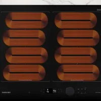 Plită încorporabilă cu inducție Samsung NZ64B7799FK/ WT Vitroceramică/ Black photo 8