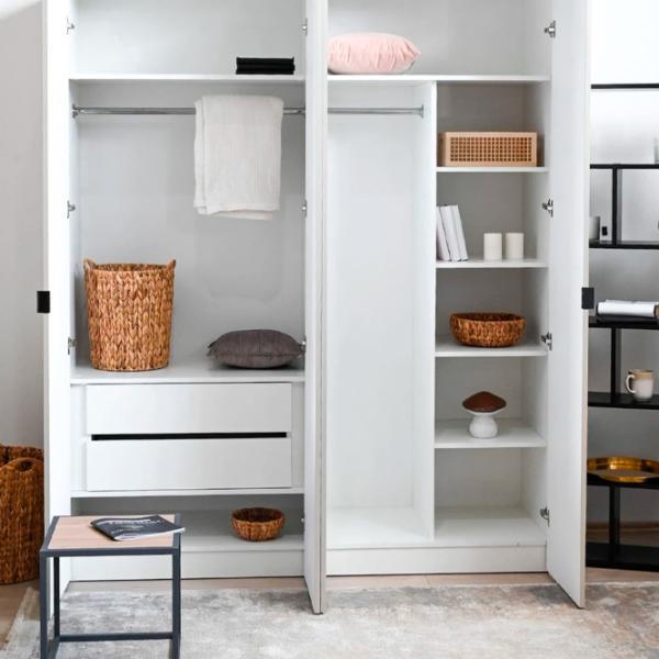Dulap Linear Fabrik Home Hardy 180 x 55 x 220 / PAL / Gray photo 4 Dulap Linear Fabrik Home Hardy 180 x 55 x 220 / PAL / Gray photo 4