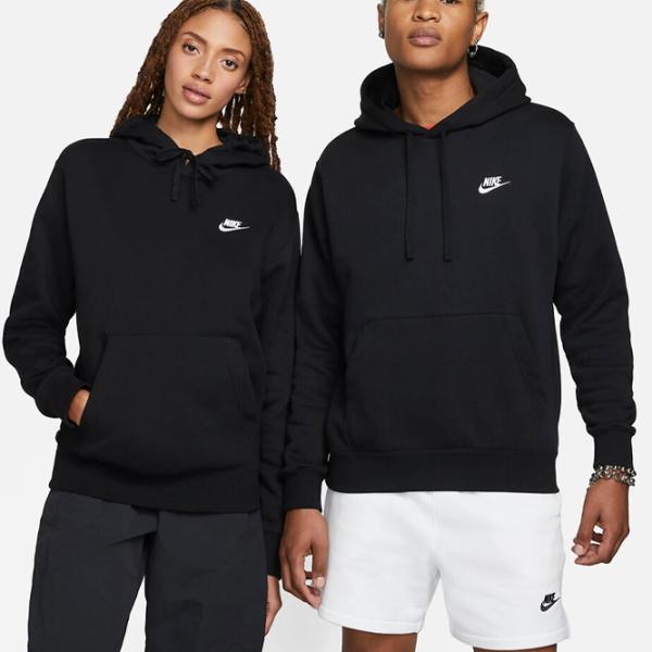 Hanorac pentru bărbați Nike Sportswear Club Fleece Drept/ Black photo 2