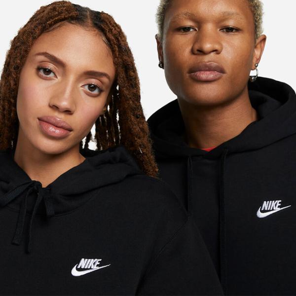 Толстовка для мужчин Nike Sportswear Club Fleece Прямой/ Черный photo 4