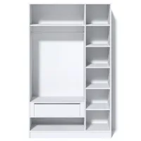 Шкаф Линейный Fabrik Home Hardy 135 x 22см x 220 / ЛДСП / Глянец Серый photo 3