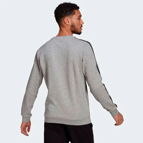 Толстовка для мужчин Adidas Sweater Essentials Fleece 3S Прямой/ Серый photo 4