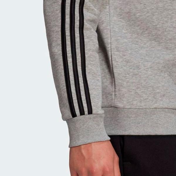 Толстовка для мужчин Adidas Sweater Essentials Fleece 3S Прямой/ Серый photo 5