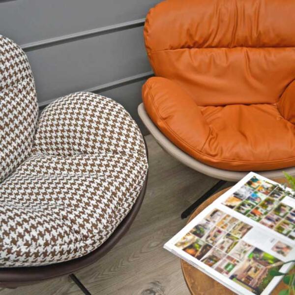 Fotoliu living DecoPrim Vortex Orange photo 3 Fotoliu living DecoPrim Vortex Orange photo 3