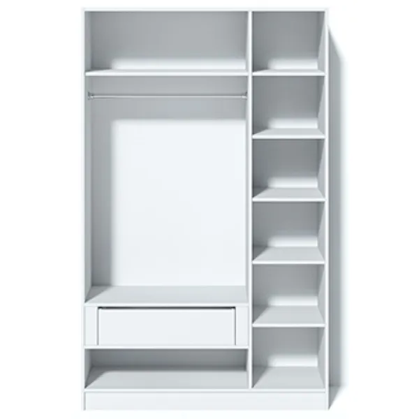 Dulap Linear Fabrik Home Hardy 135 x 22 x 220 / PAL / Gray photo 2 Dulap Linear Fabrik Home Hardy 135 x 22 x 220 / PAL / Gray photo 2