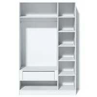Шкаф Линейный Fabrik Home Hardy 135 x 22см x 220 / ЛДСП / Серый photo 2