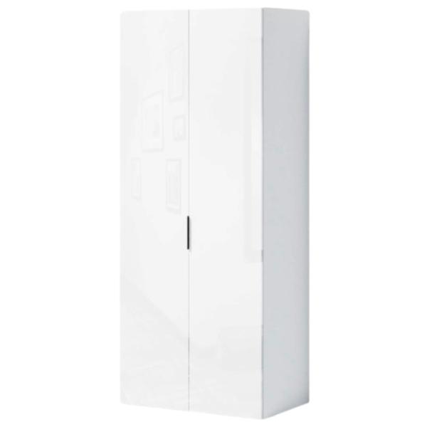 Шкаф Линейный Fabrik Home Hardy 90 x 55см x 220 / ЛДСП / Белый глянец photo 2