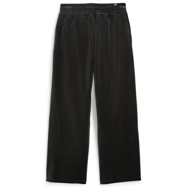 Pantaloni sportivi pentru femei Puma Ess Elevated Velour Straight Pants XS/ Black photo 2 Pantaloni sportivi pentru femei Puma Ess Elevated Velour Straight Pants XS/ Black photo 2