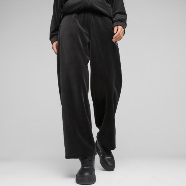 Спортивные брюки для женщин Puma Ess Elevated Velour Straight Pants XL/ Черный photo 6 Спортивные брюки для женщин Puma Ess Elevated Velour Straight Pants XL/ Черный photo 6