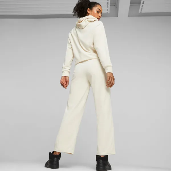 Pantaloni sportivi pentru femei Puma Ess Elevated Velour Straight Pants S/ Alpine Snow photo 7 Pantaloni sportivi pentru femei Puma Ess Elevated Velour Straight Pants S/ Alpine Snow photo 7