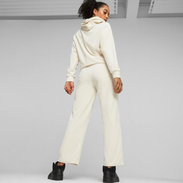 Pantaloni sportivi pentru femei Puma Ess Elevated Velour Straight Pants S/ Alpine Snow photo 7 Pantaloni sportivi pentru femei Puma Ess Elevated Velour Straight Pants S/ Alpine Snow photo 7