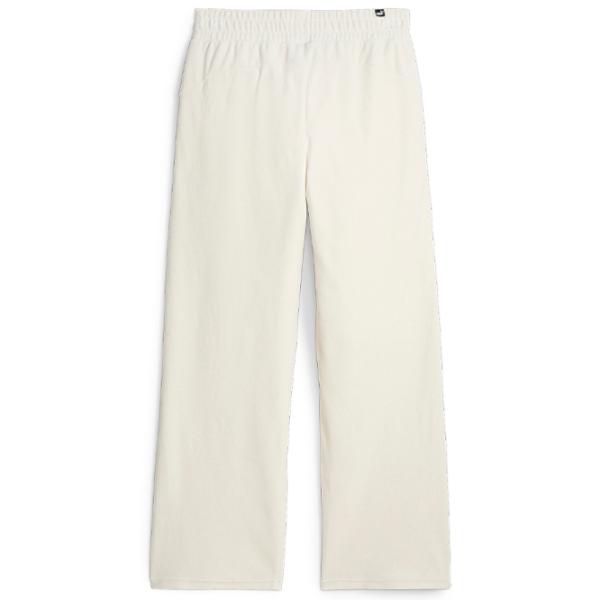 Pantaloni sportivi pentru femei Puma Ess Elevated Velour Straight Pants L/ Alpine Snow photo 2 Pantaloni sportivi pentru femei Puma Ess Elevated Velour Straight Pants L/ Alpine Snow photo 2