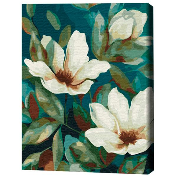 Pictură pe numere BrushMe Gingășia florilor 50 x 40 cm/ Verticală photo 3