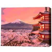 Картина по номерам BrushMe Традиционная Япония 50 x 40 см/ Горизонтальная photo 3