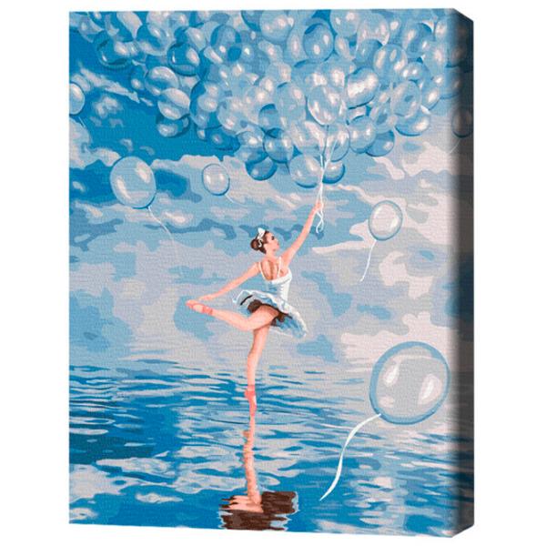 Картина по номерам BrushMe Голубая балерина 50 x 40 см/ Вертикальная photo 3 Картина по номерам BrushMe Голубая балерина 50 x 40 см/ Вертикальная photo 3