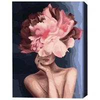 Картина по номерам BrushMe Изящный цветок 50 x 40 см/ Вертикальная photo 3