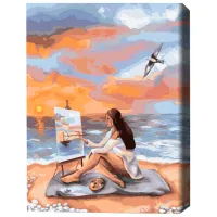 Картина по номерам BrushMe Море вдохновения 50 x 40 см/ Вертикальная photo 3